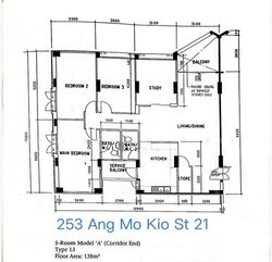 Blk 253 Ang Mo Kio Street 21 (Ang Mo Kio), HDB 5 Rooms #548473261